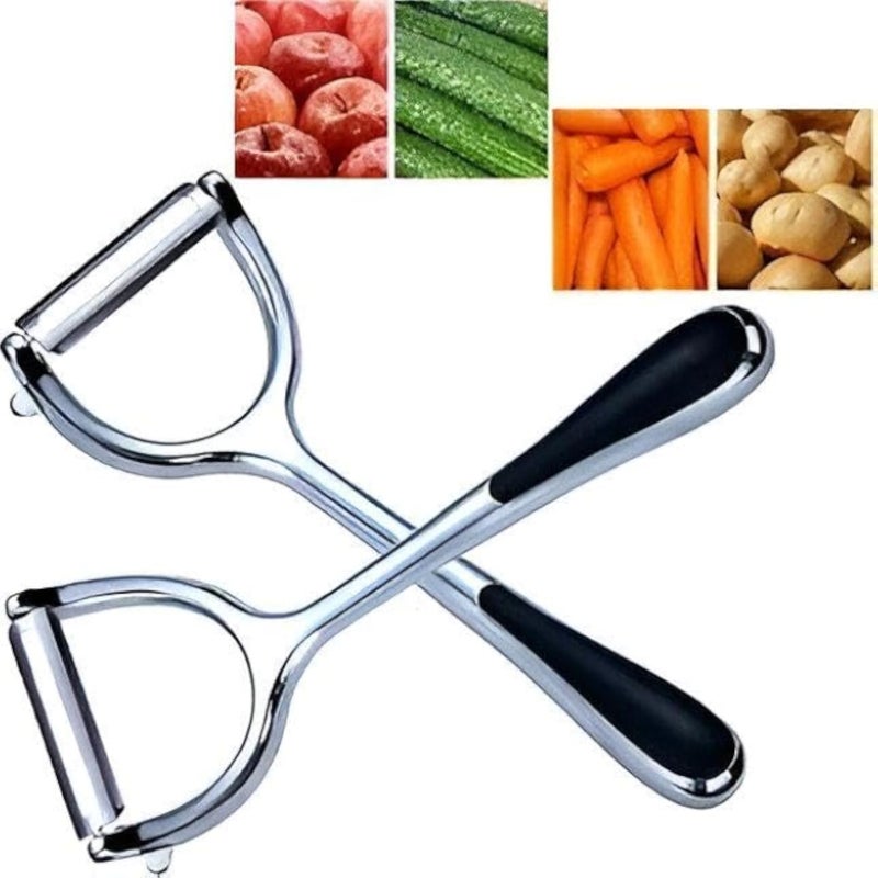 Vegetable peeler knife-fruit and vegetable peeler for watermelon, potatoes, and more, a versatile tool for each kitchen (2pcs)